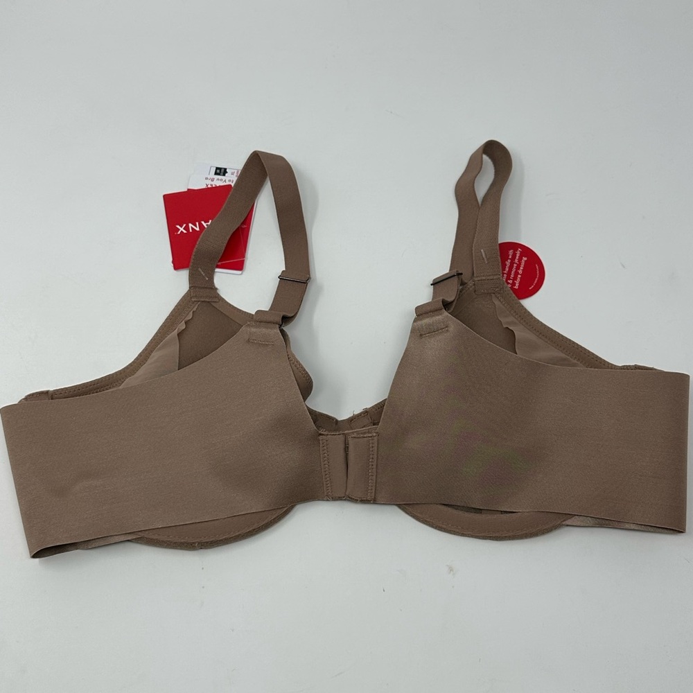 NEW Spanx Sz L A-C Cafe Au Lait  SheerFlex Fit To You Bra Unlined 30071R W2 - Picture 2 of 4